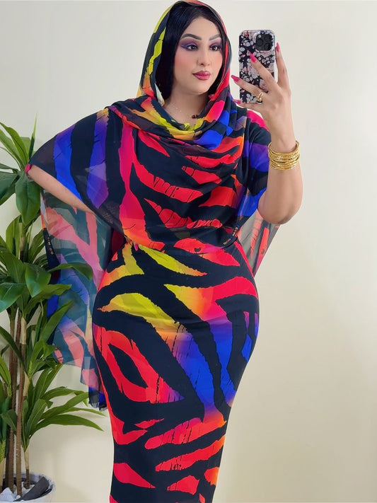 توب حرير مشجر