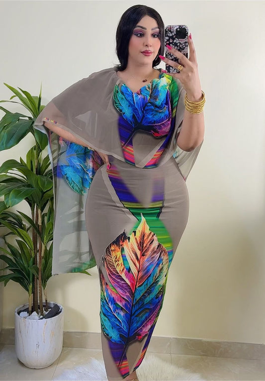 توب حرير مشجر